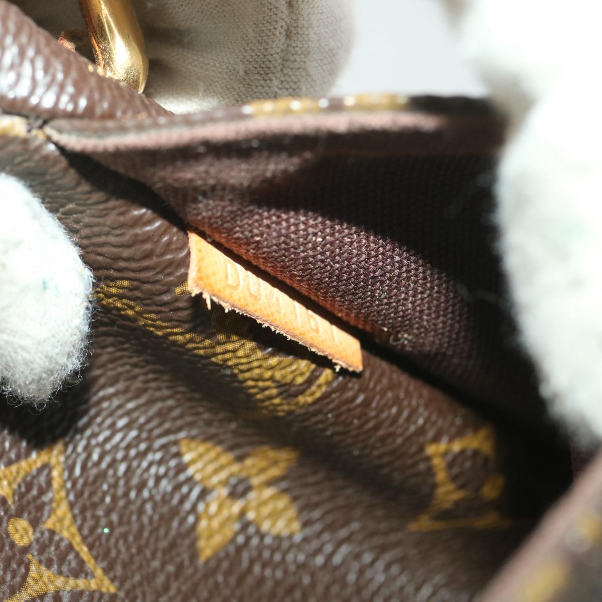 LOUIS VUITTON Monogram Menilmontant PM Shoulder Bag M40474 LV 34123