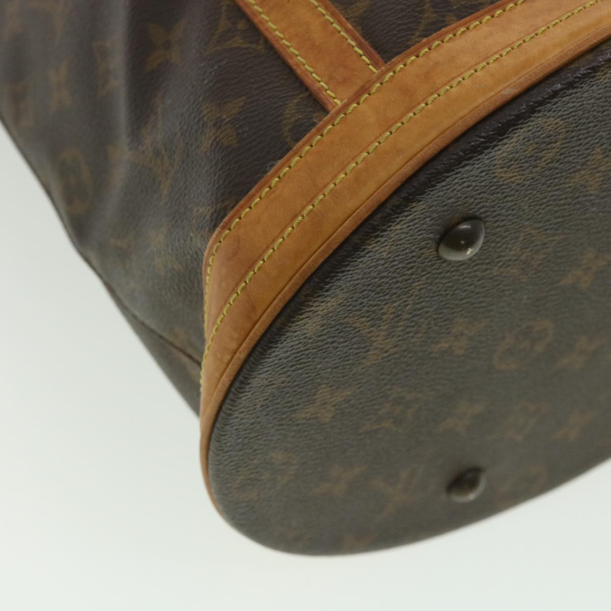 LOUIS VUITTON Monogram Bucket GM Shoulder Bag M42236 LV 34125