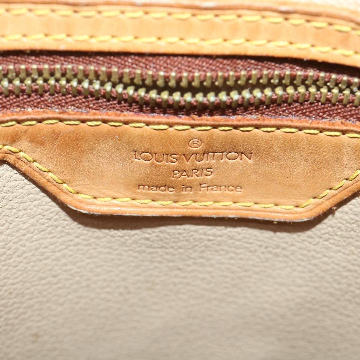 LOUIS VUITTON Monogram Bucket GM Shoulder Bag M42236 LV 34125