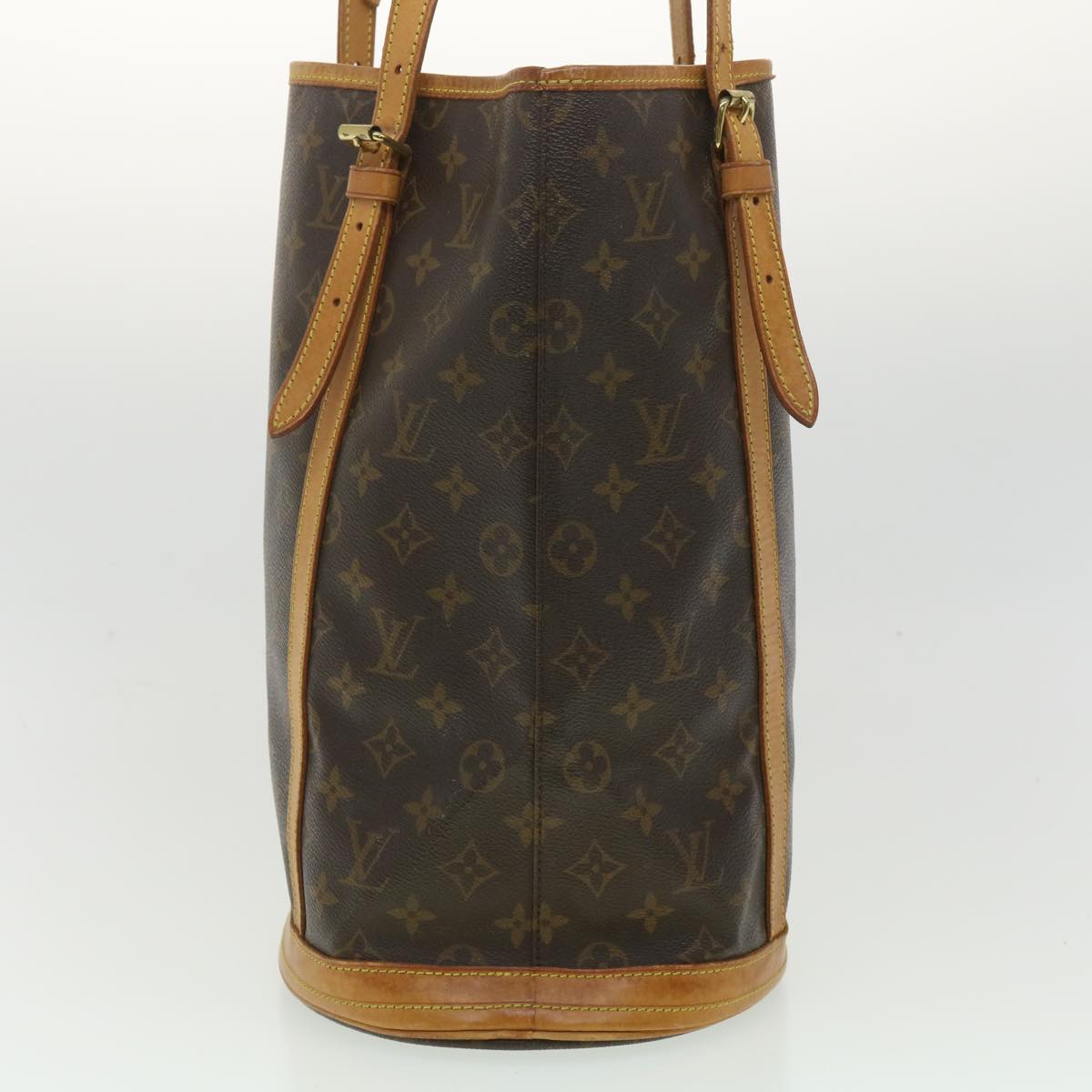 LOUIS VUITTON Monogram Bucket GM Shoulder Bag M42236 LV 34125