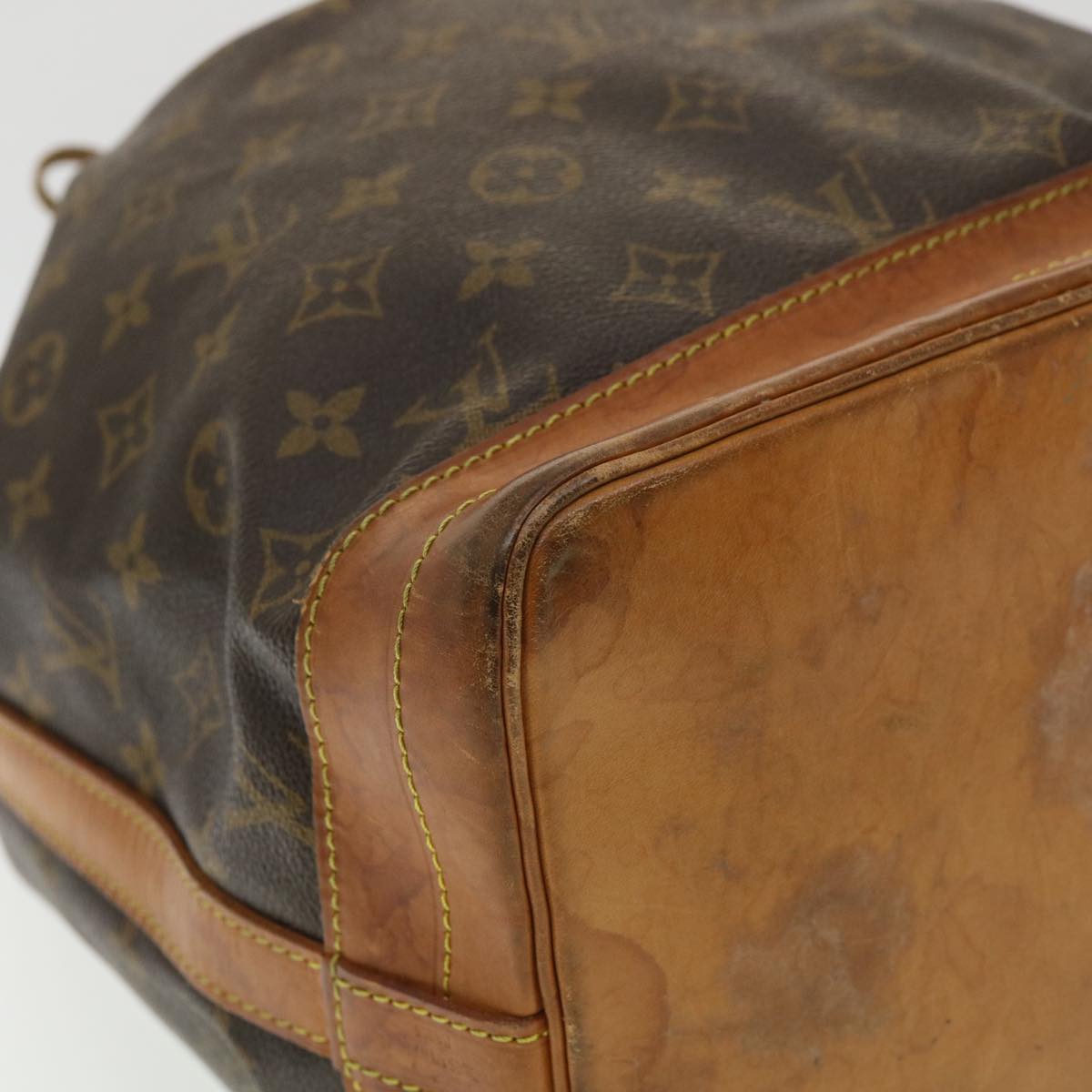 LOUIS VUITTON Monogram Noe Shoulder Bag M42224 LV 34142