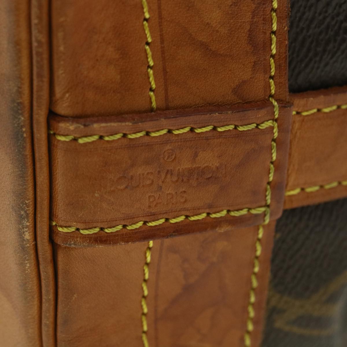 LOUIS VUITTON Monogram Noe Shoulder Bag M42224 LV 34142