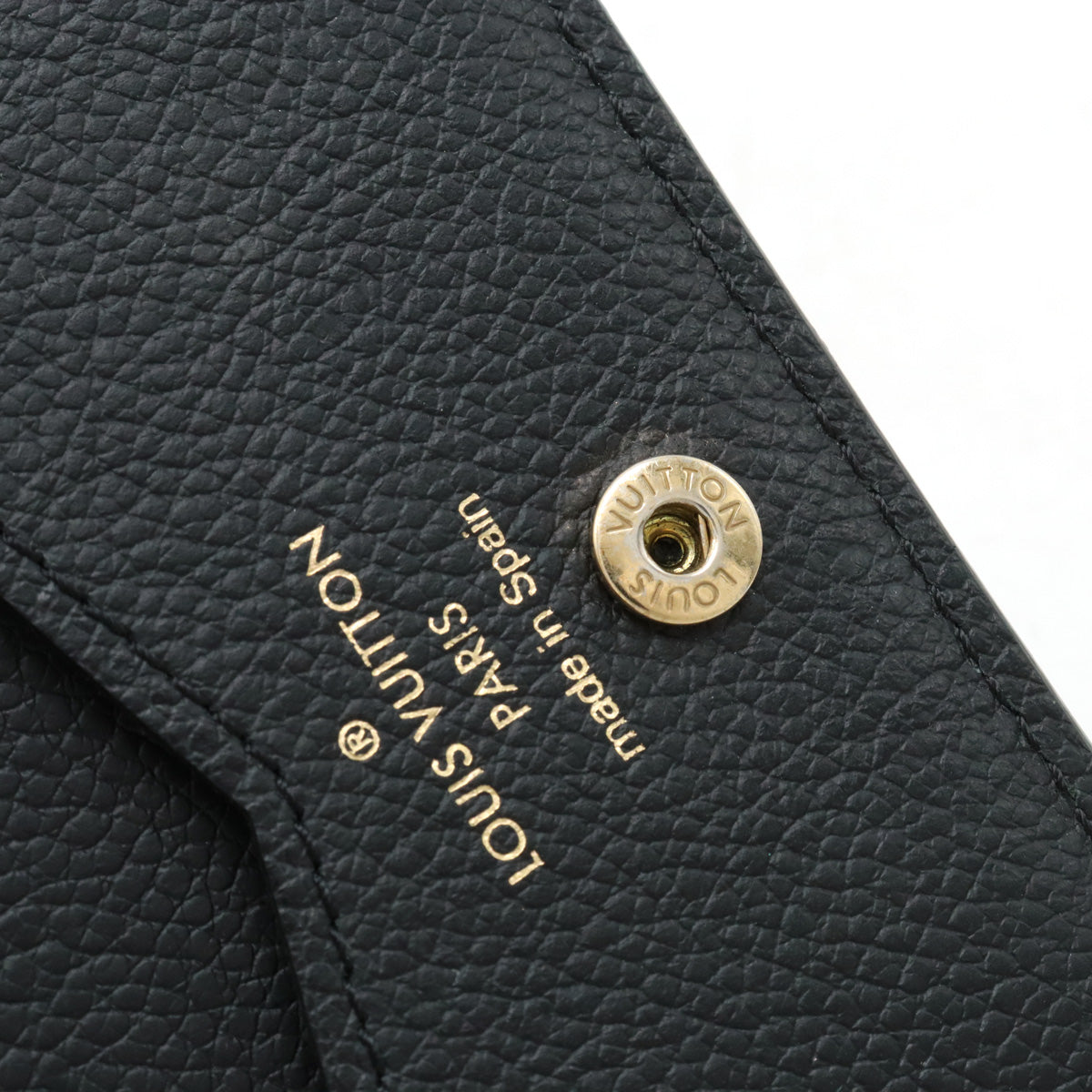 Louis Vuitton Monogram Amplant Card Case Black M67262
