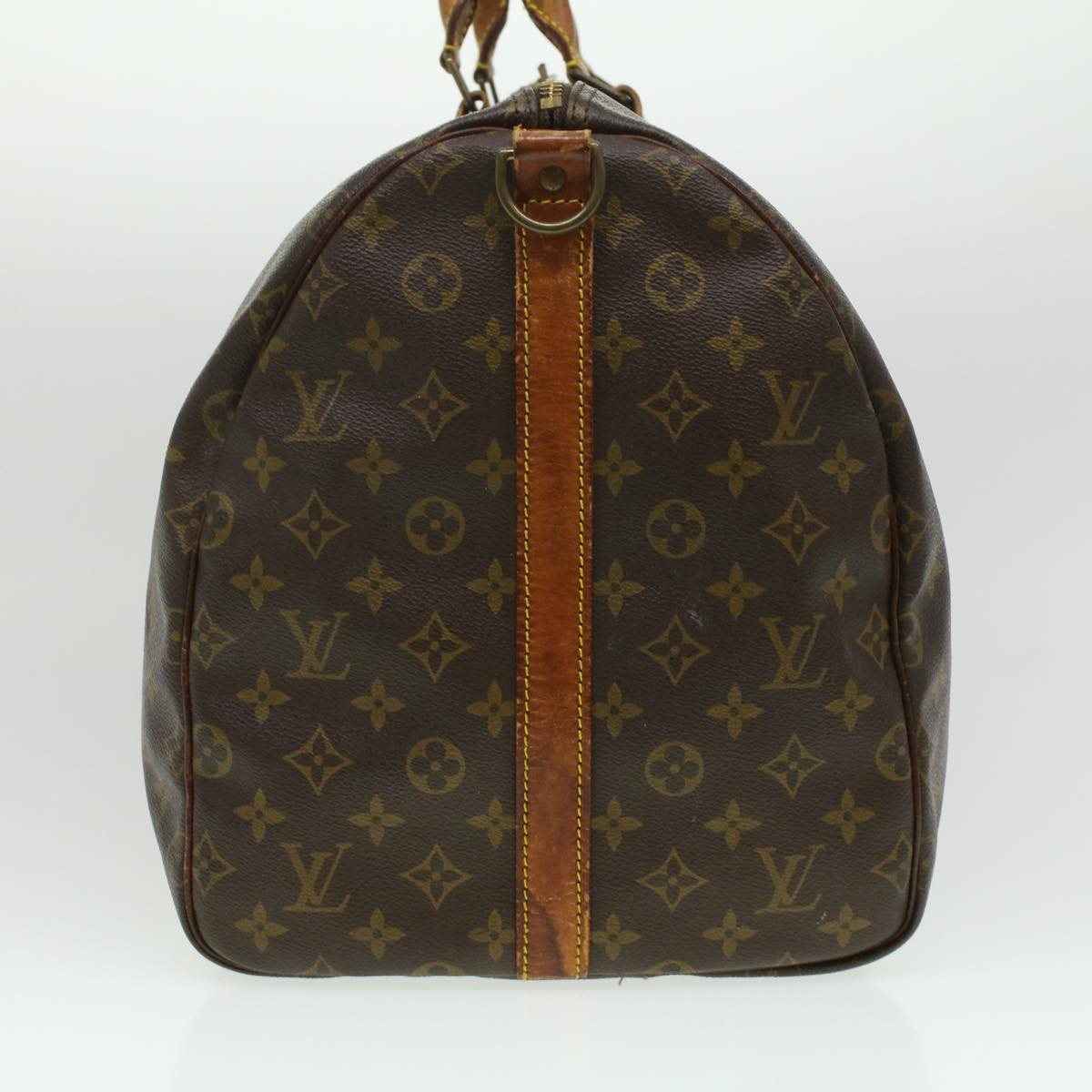 LOUIS VUITTON Monogram Keepall Bandouliere 55 Boston Bag M41414 LV 34206