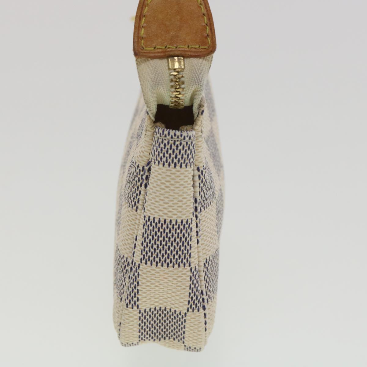 LOUIS VUITTON Damier Azur Mini Pochette Accessoires AccessoryPouch N58010 34221