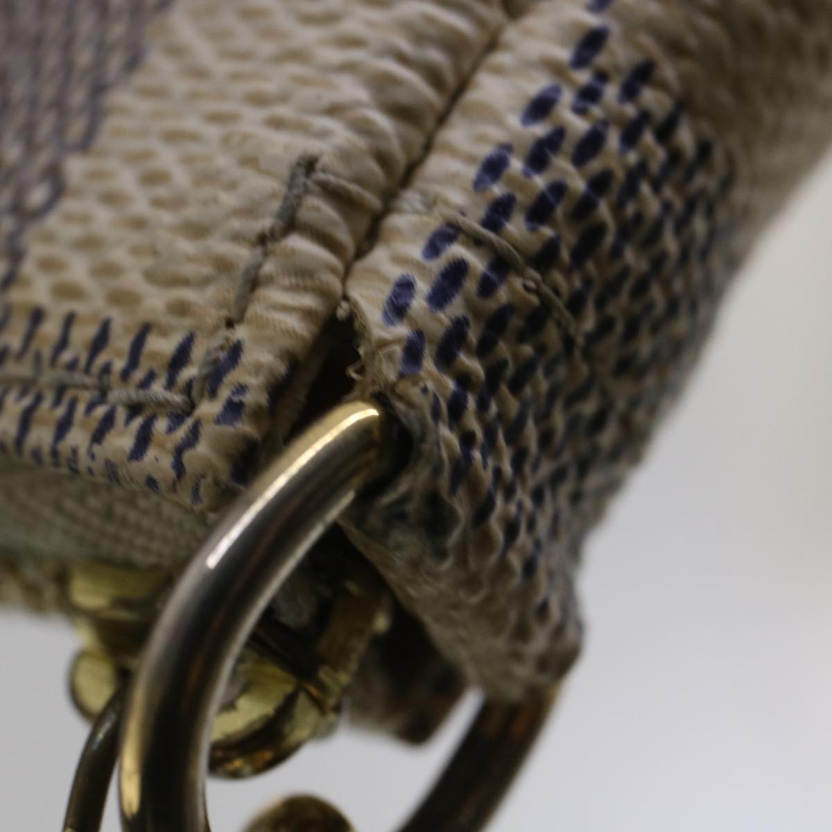 LOUIS VUITTON Damier Azur Mini Pochette Accessoires AccessoryPouch N58010 34221