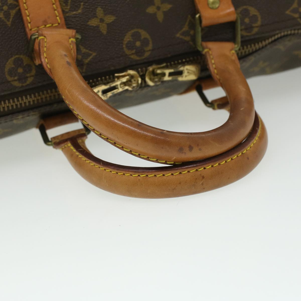 LOUIS VUITTON Monogram Keepall 45 Boston Bag M41428 LV 34236