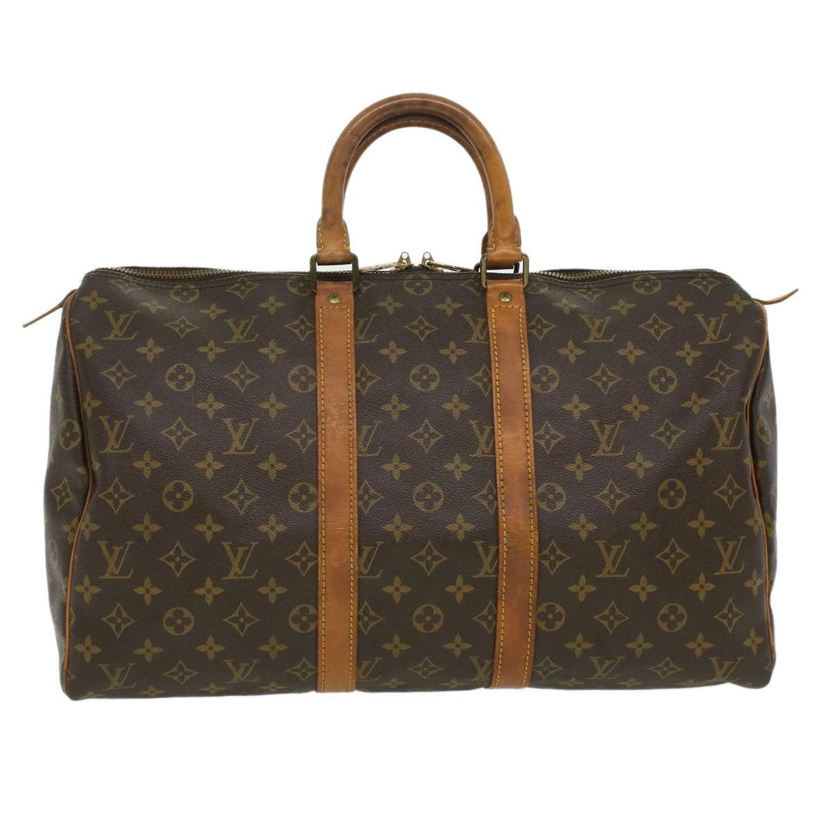 LOUIS VUITTON Monogram Keepall 45 Boston Bag M41428 LV 34236