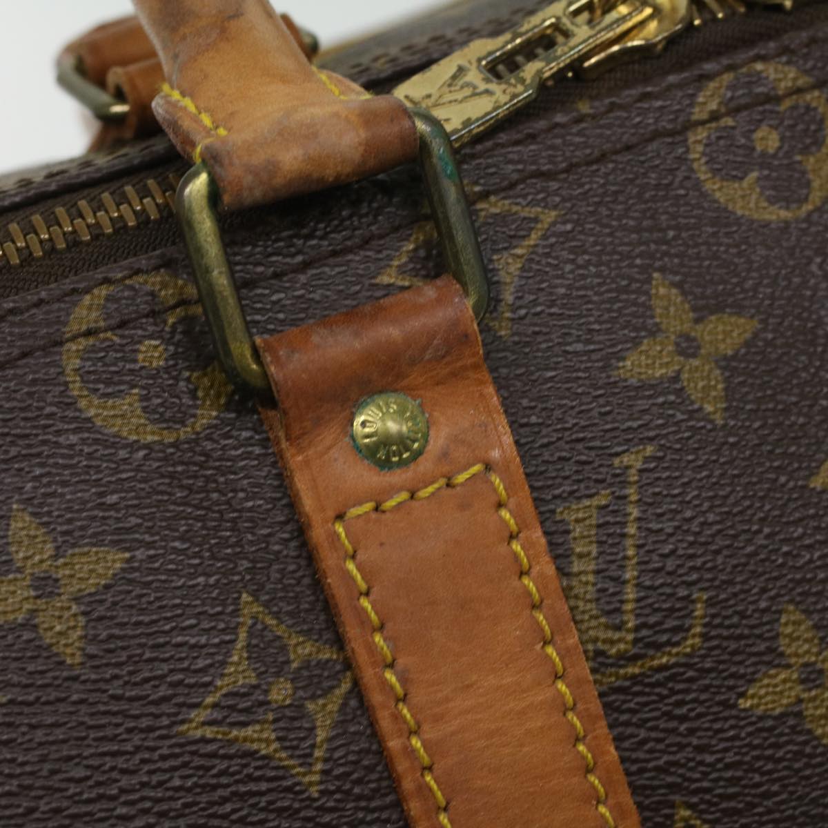 LOUIS VUITTON Monogram Keepall 45 Boston Bag M41428 LV 34236