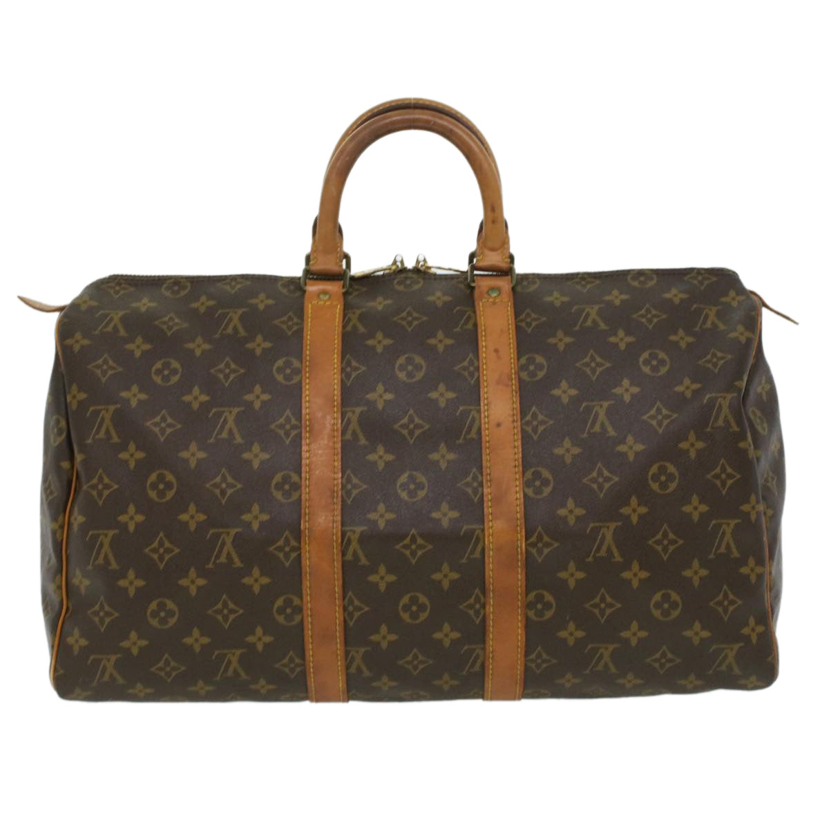 LOUIS VUITTON Monogram Keepall 45 Boston Bag M41428 LV 34236