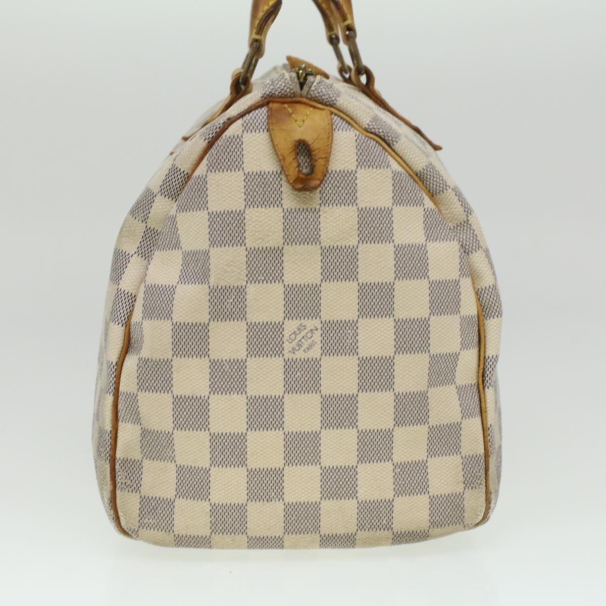 LOUIS VUITTON Damier Azur Speedy 30 Hand Bag N41533 LV 34243