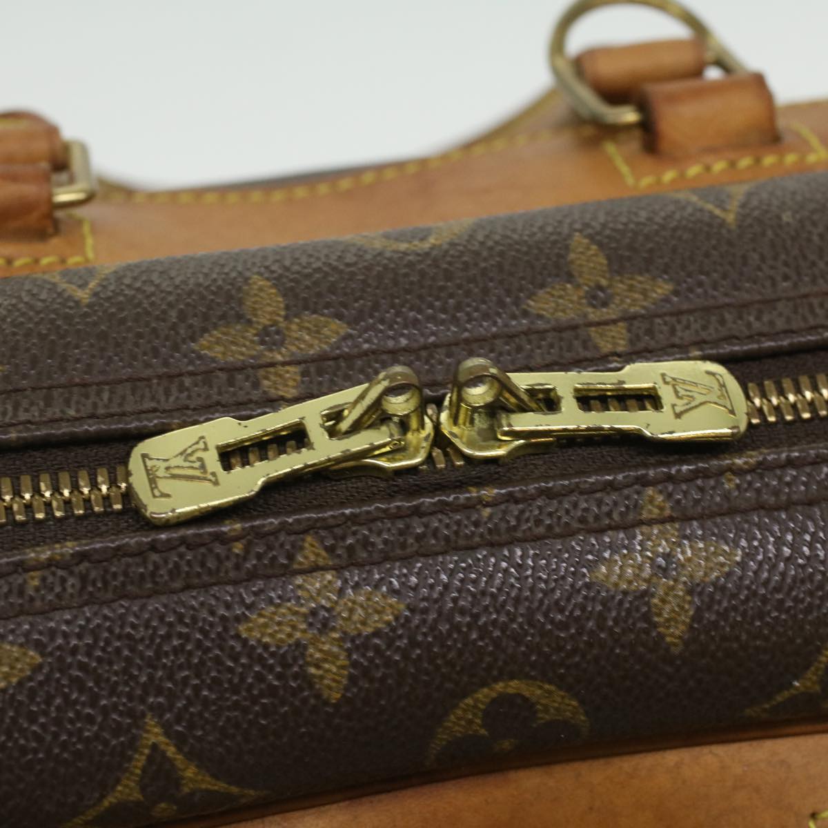 LOUIS VUITTON Monogram Deauville Hand Bag M47270 LV 34261