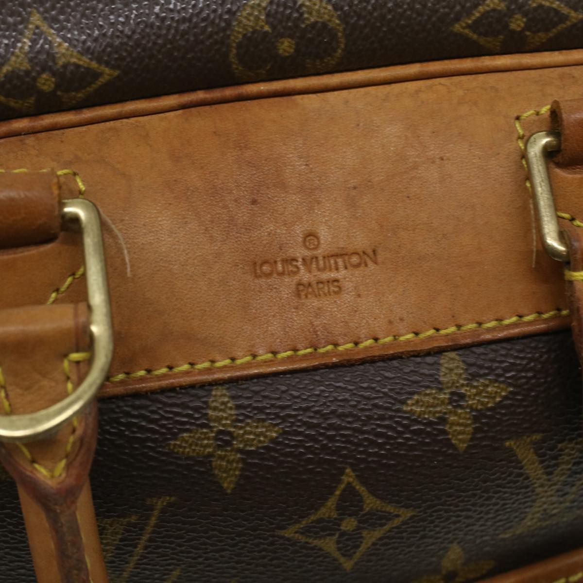 LOUIS VUITTON Monogram Deauville Hand Bag M47270 LV 34261