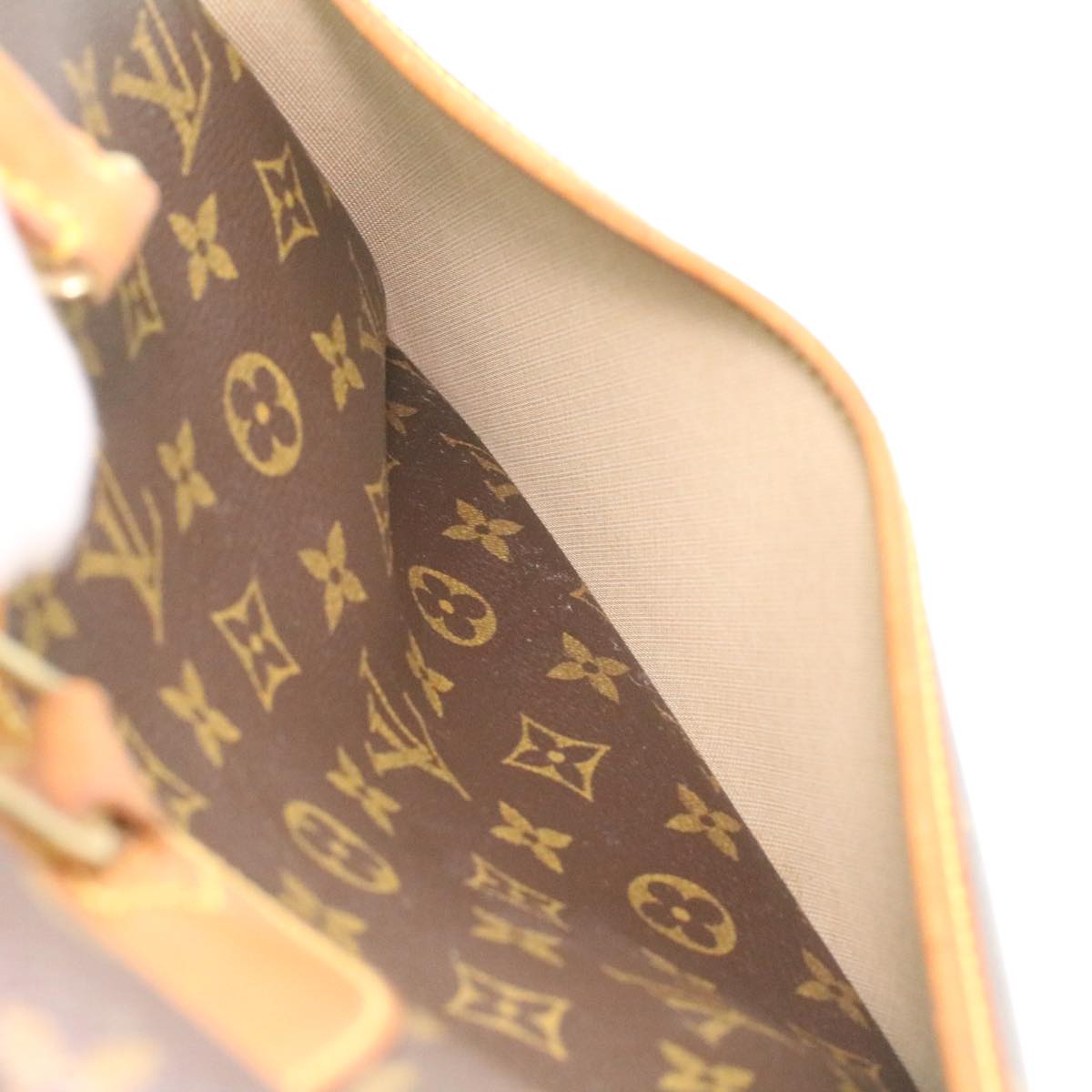 LOUIS VUITTON Monogram Deauville Hand Bag M47270 LV 34261