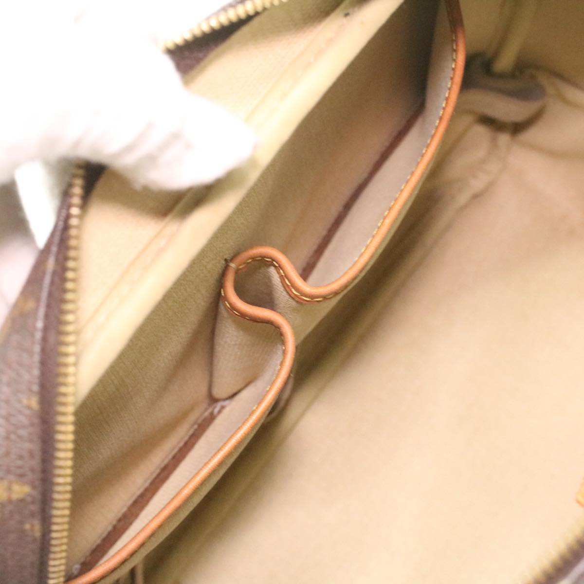 LOUIS VUITTON Monogram Deauville Hand Bag M47270 LV 34261