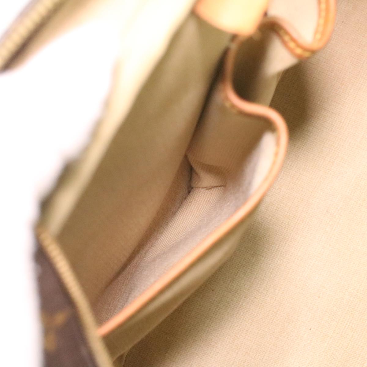 LOUIS VUITTON Monogram Deauville Hand Bag M47270 LV 34261