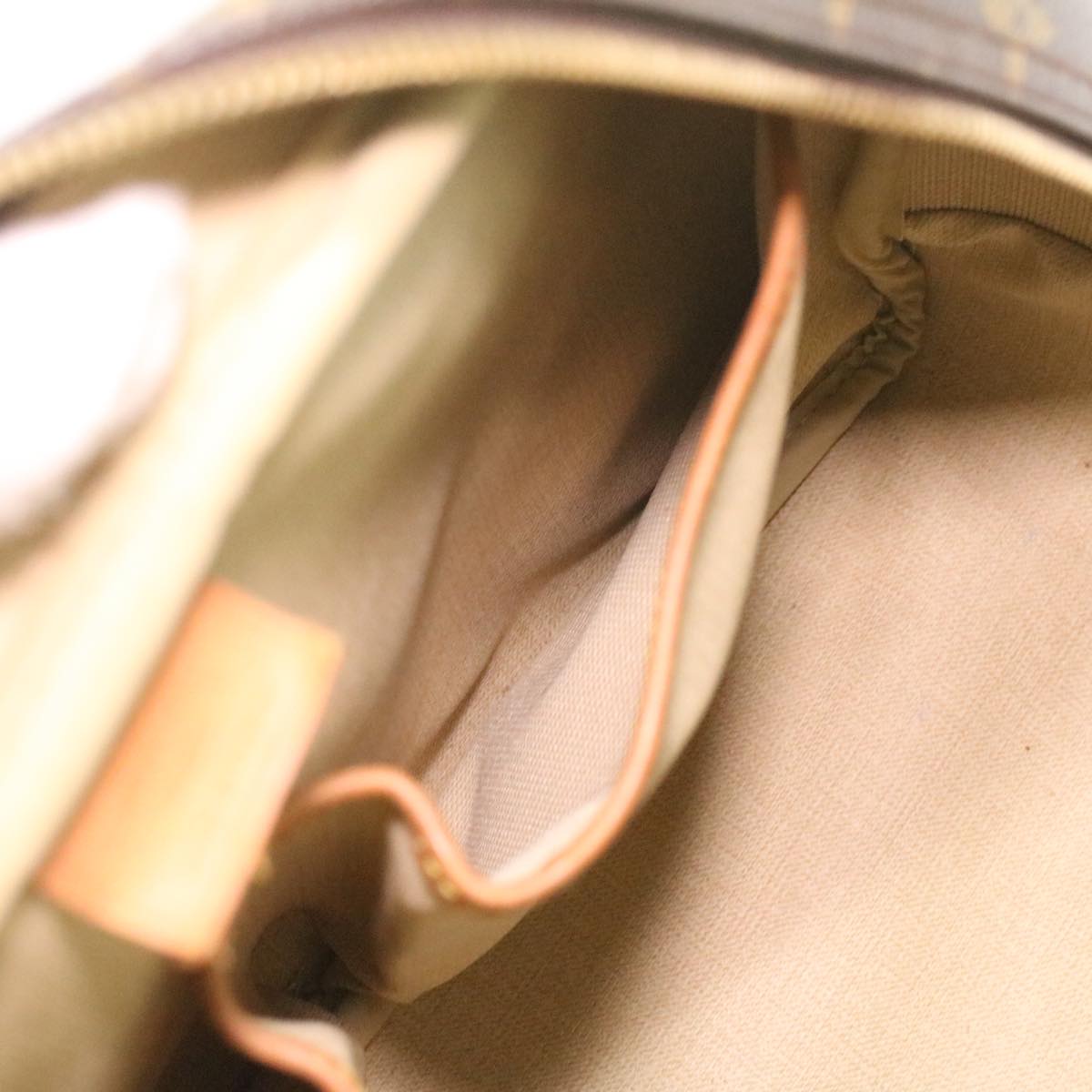 LOUIS VUITTON Monogram Deauville Hand Bag M47270 LV 34261