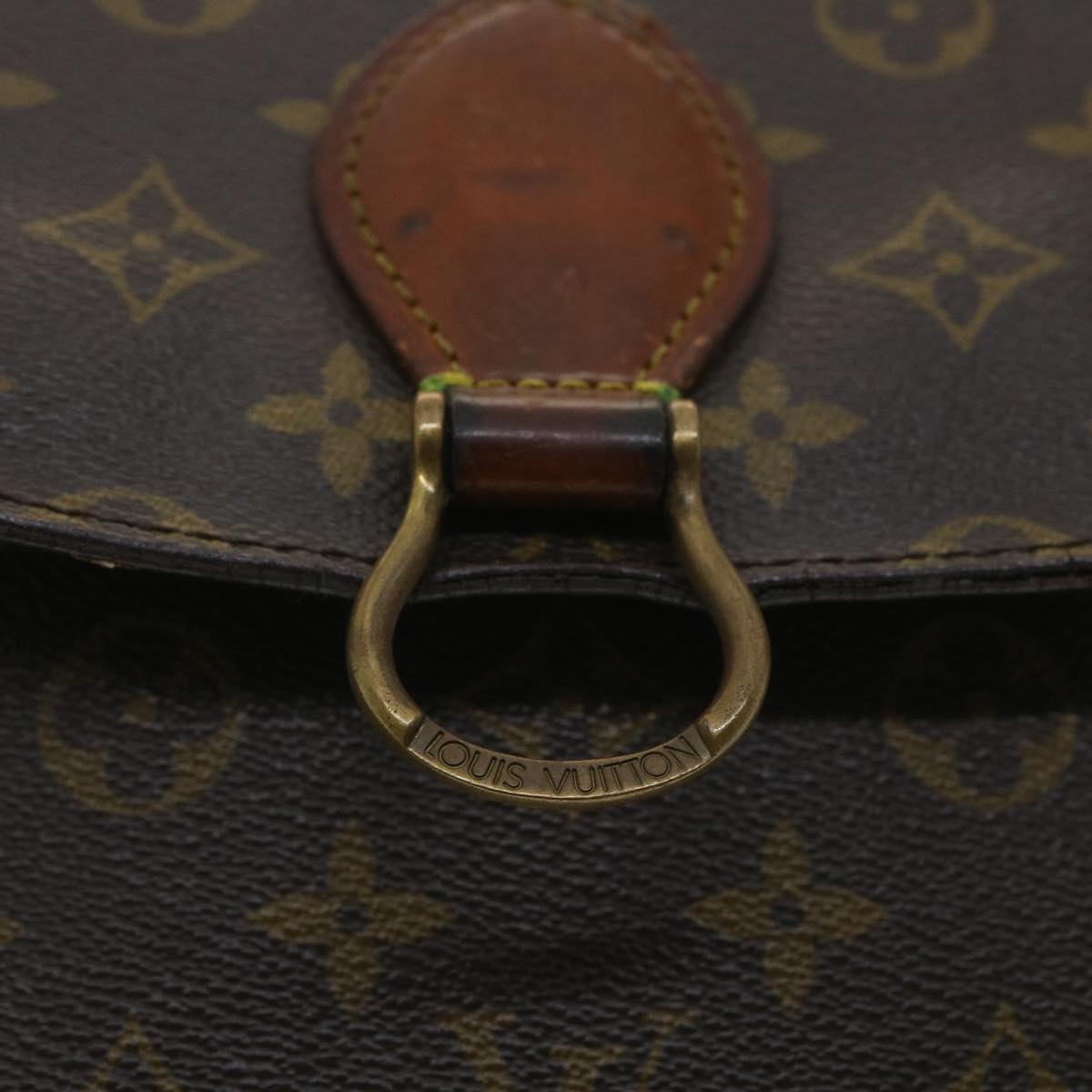 LOUIS VUITTON Monogram Saint Cloud GM Shoulder Bag M51242 LV 34263