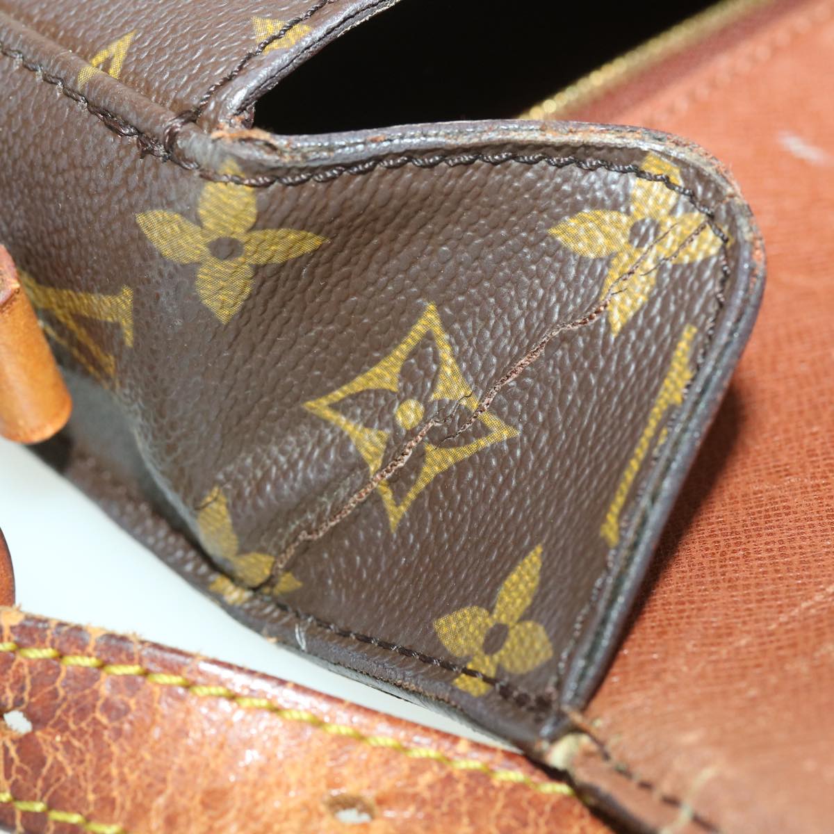 LOUIS VUITTON Monogram Saint Cloud GM Shoulder Bag M51242 LV 34263