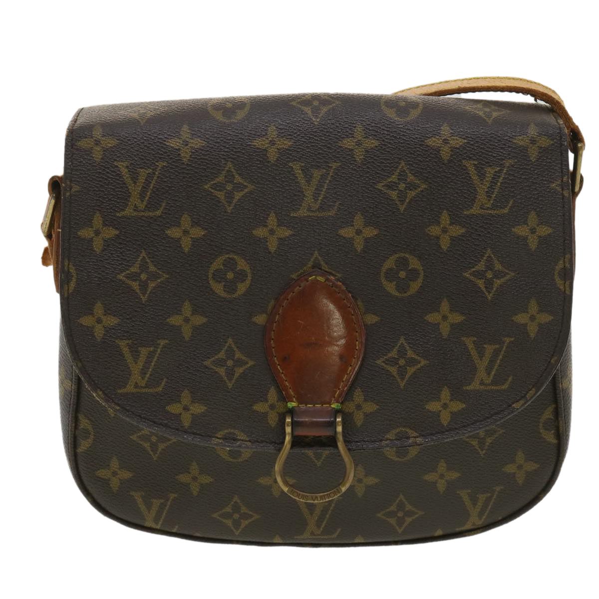 LOUIS VUITTON Monogram Saint Cloud GM Shoulder Bag M51242 LV 34263