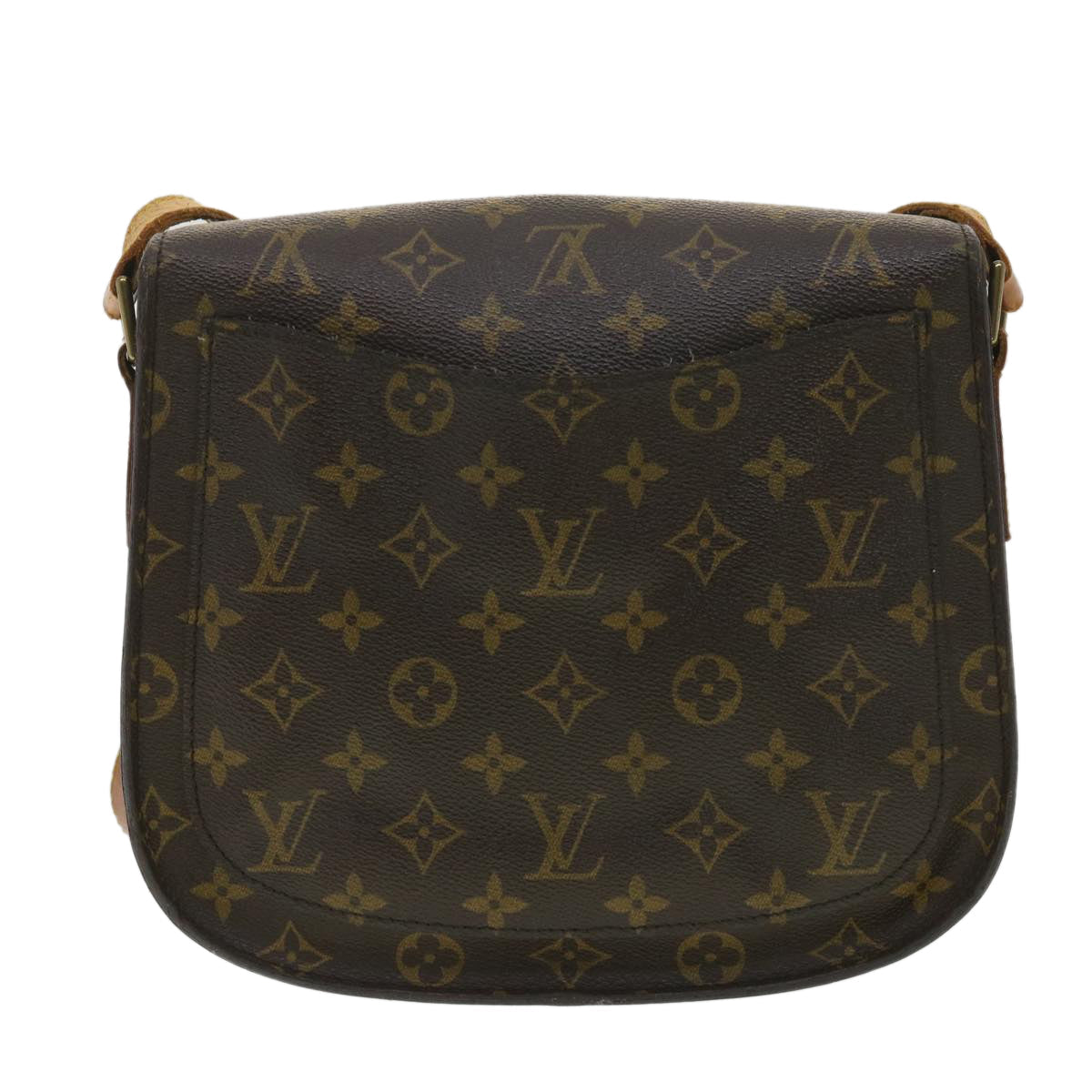 LOUIS VUITTON Monogram Saint Cloud GM Shoulder Bag M51242 LV 34263