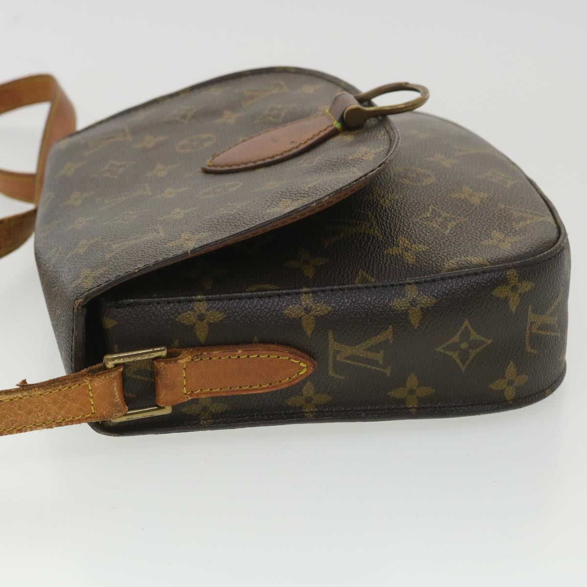 LOUIS VUITTON Monogram Saint Cloud GM Shoulder Bag M51242 LV 34263