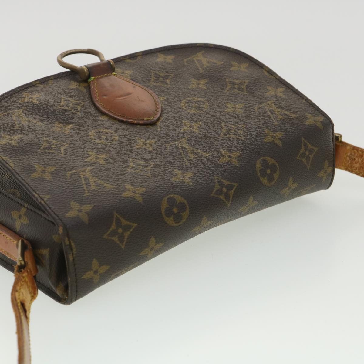 LOUIS VUITTON Monogram Saint Cloud GM Shoulder Bag M51242 LV 34263