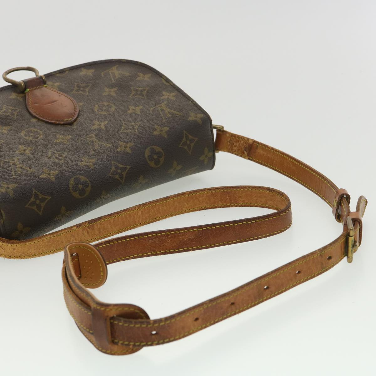 LOUIS VUITTON Monogram Saint Cloud GM Shoulder Bag M51242 LV 34263