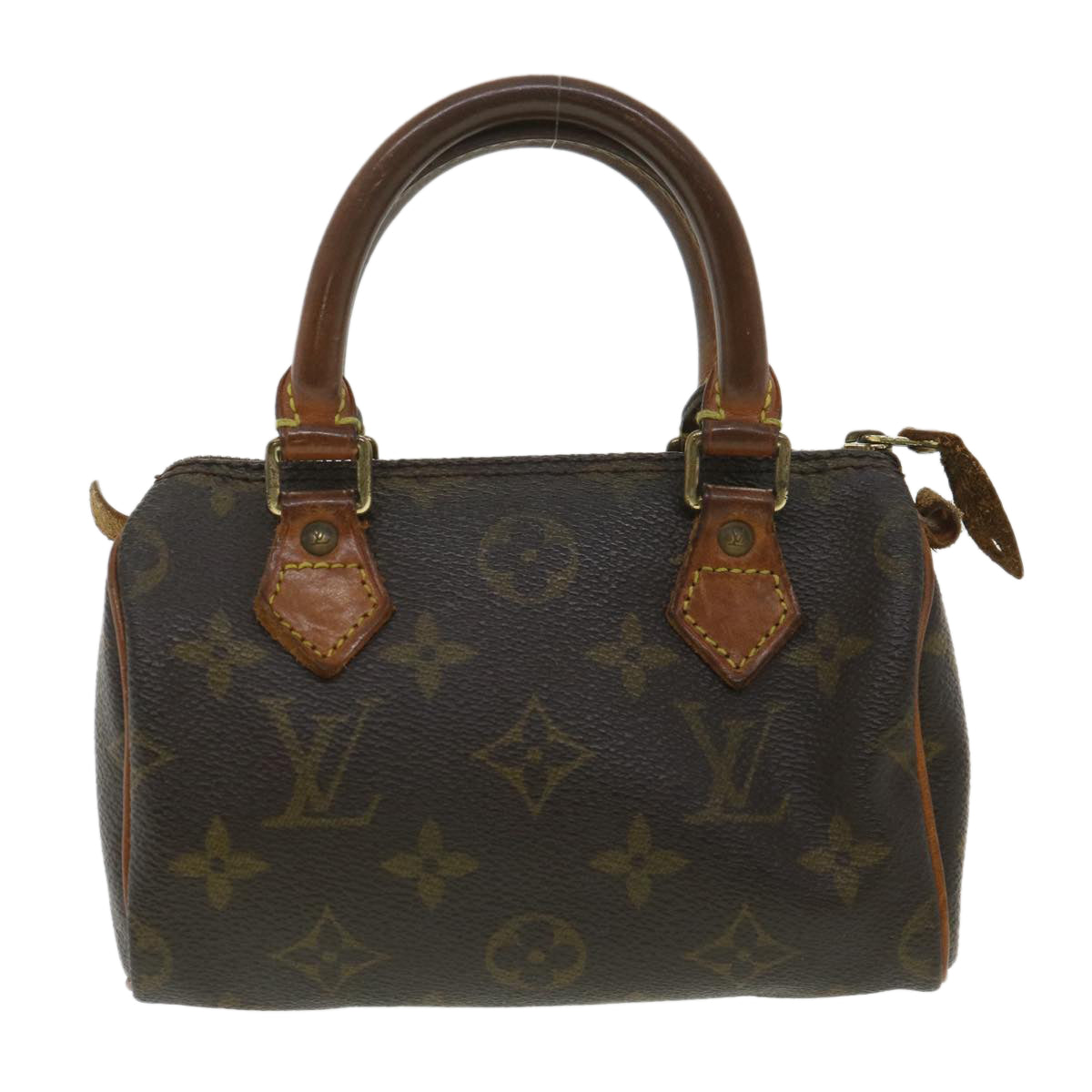 LOUIS VUITTON Monogram Mini Speedy Hand Bag M41534 LV 34286
