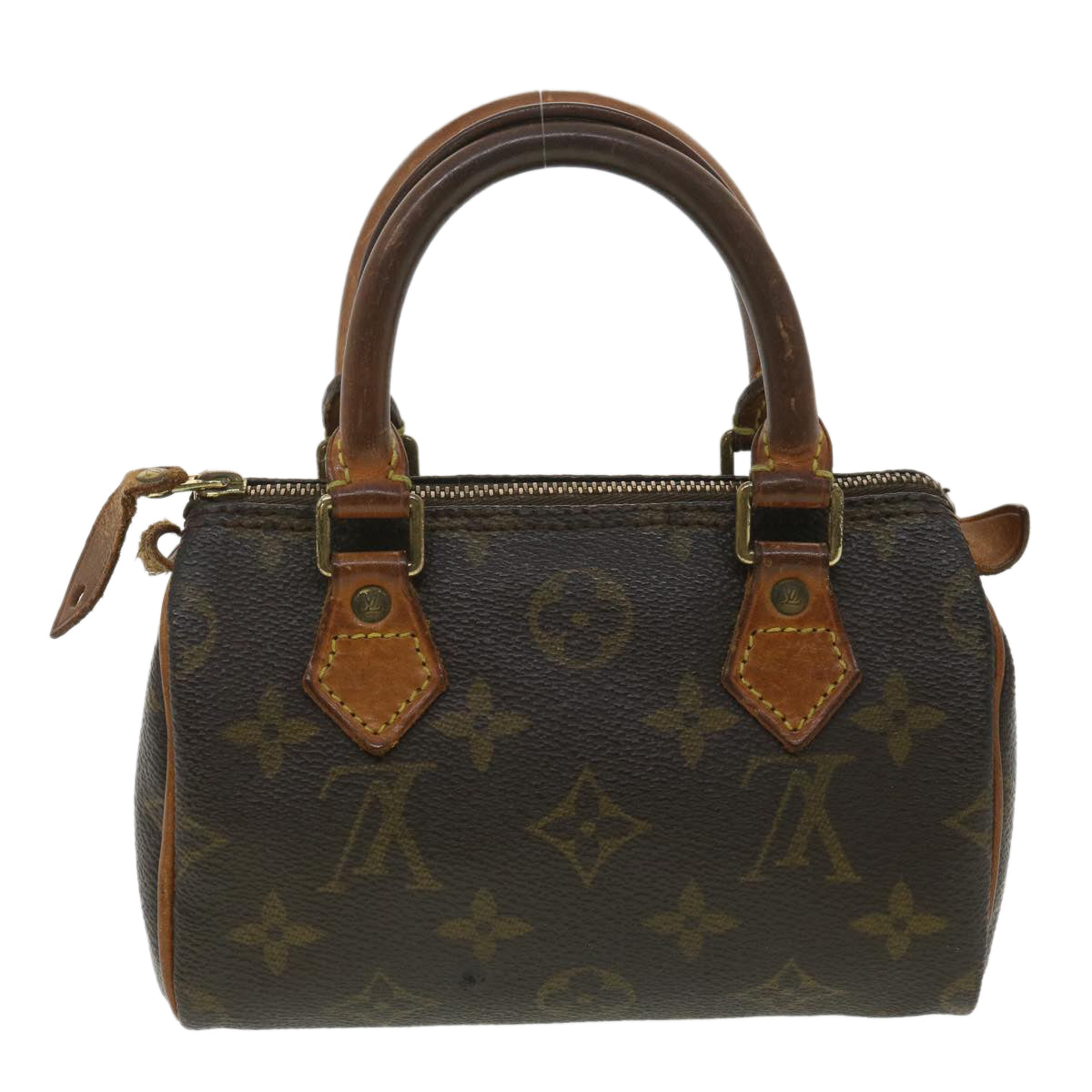 LOUIS VUITTON Monogram Mini Speedy Hand Bag M41534 LV 34286