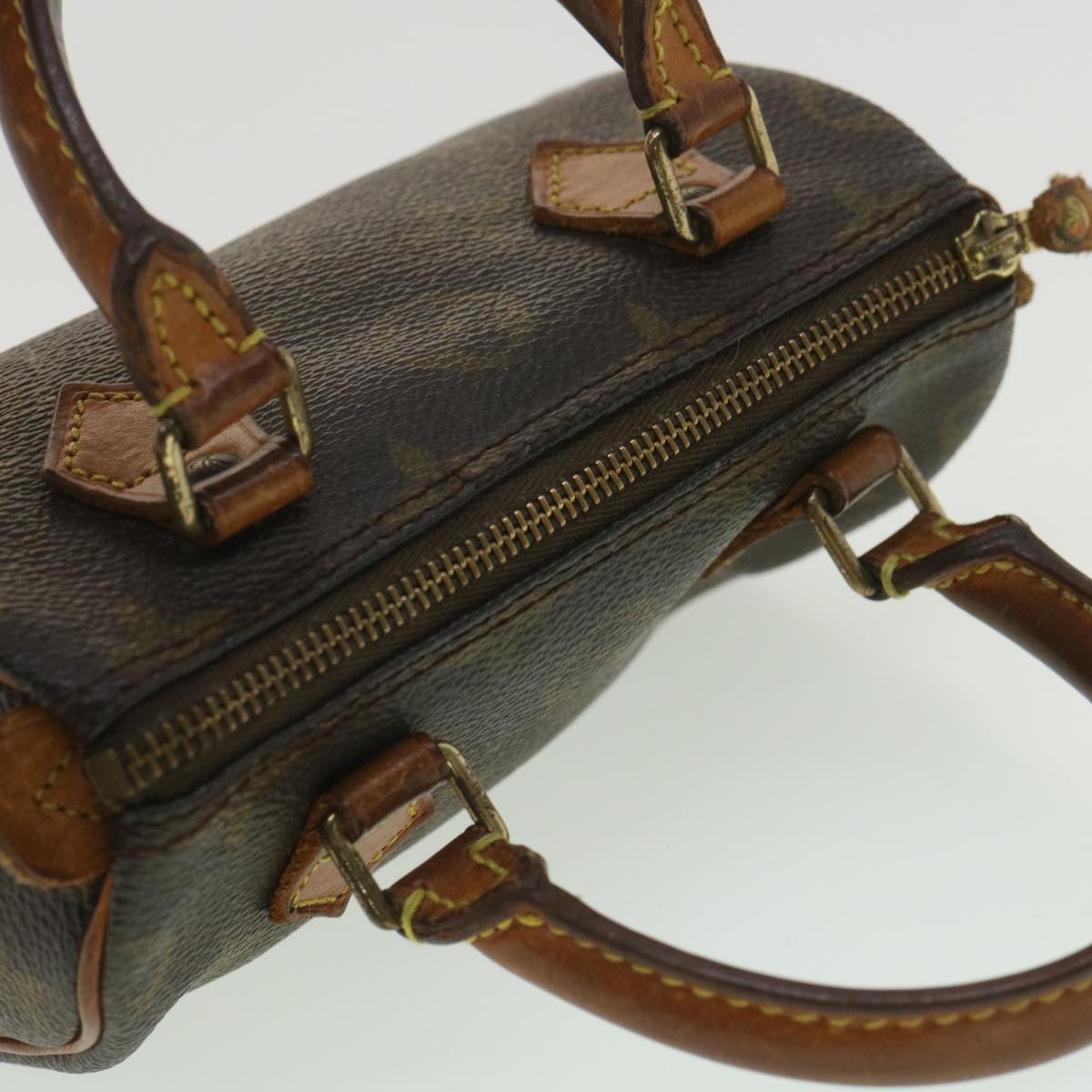 LOUIS VUITTON Monogram Mini Speedy Hand Bag M41534 LV 34286