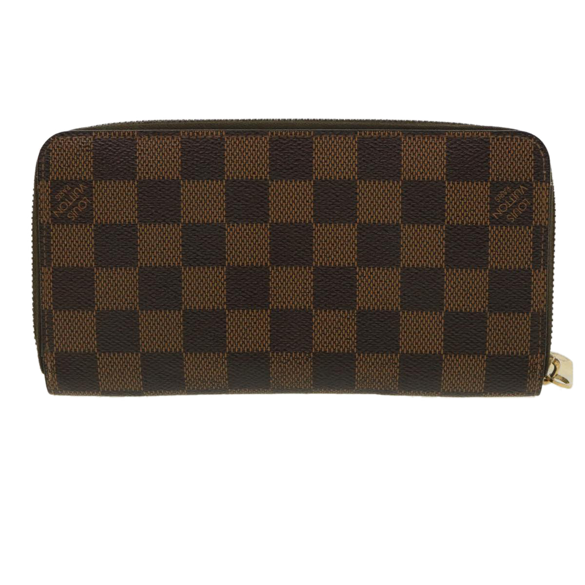 LOUIS VUITTON Damier Ebene Zippy Wallet Long Wallet N41661 LV 34309