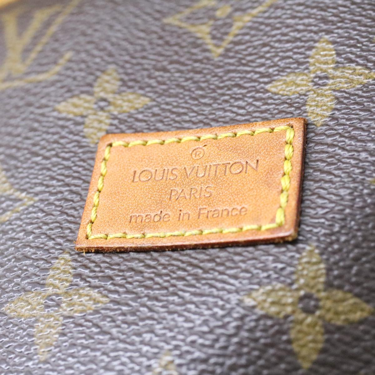 LOUIS VUITTON Monogram Saumur 35 Shoulder Bag M42254 LV 34310