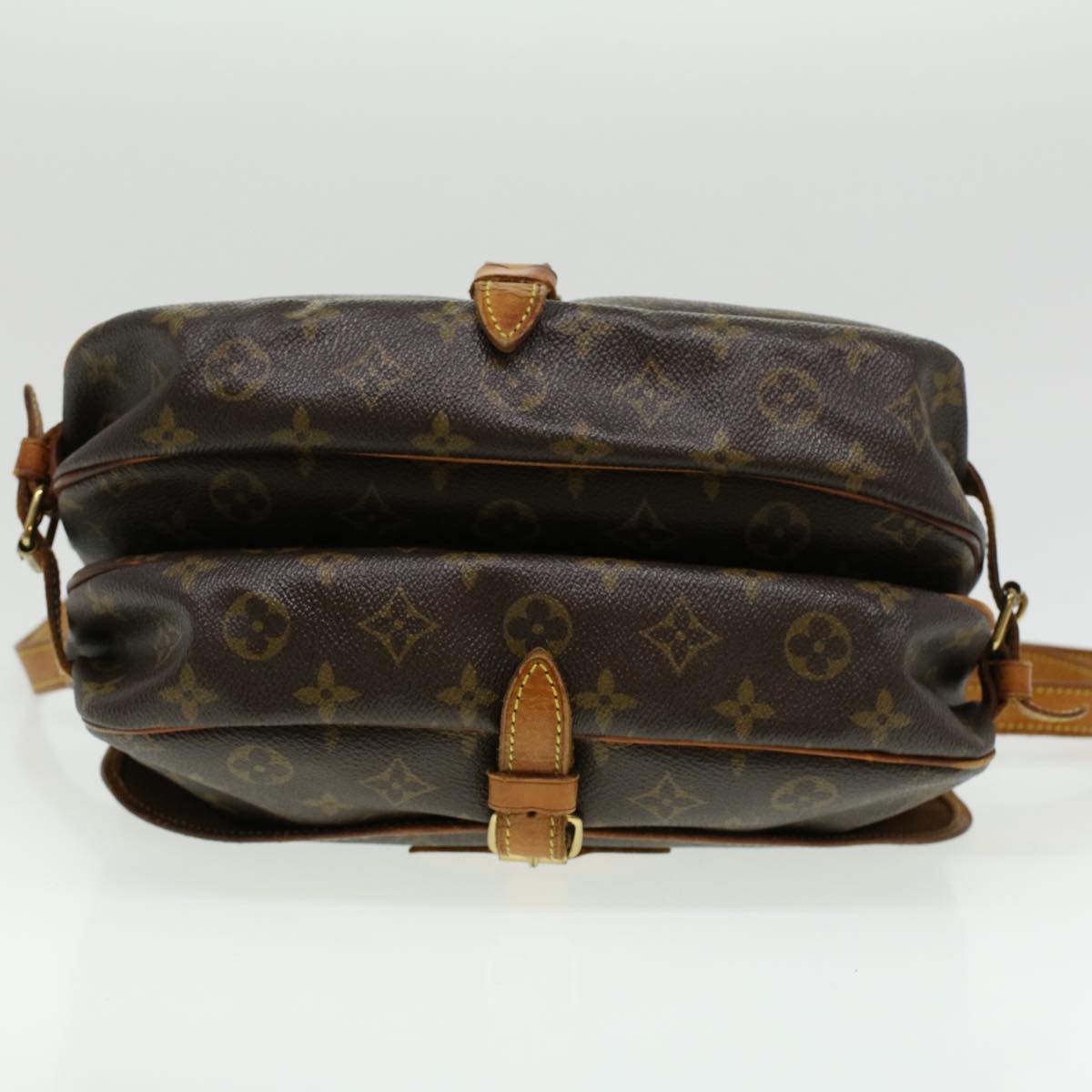 LOUIS VUITTON Monogram Saumur 35 Shoulder Bag M42254 LV 34310