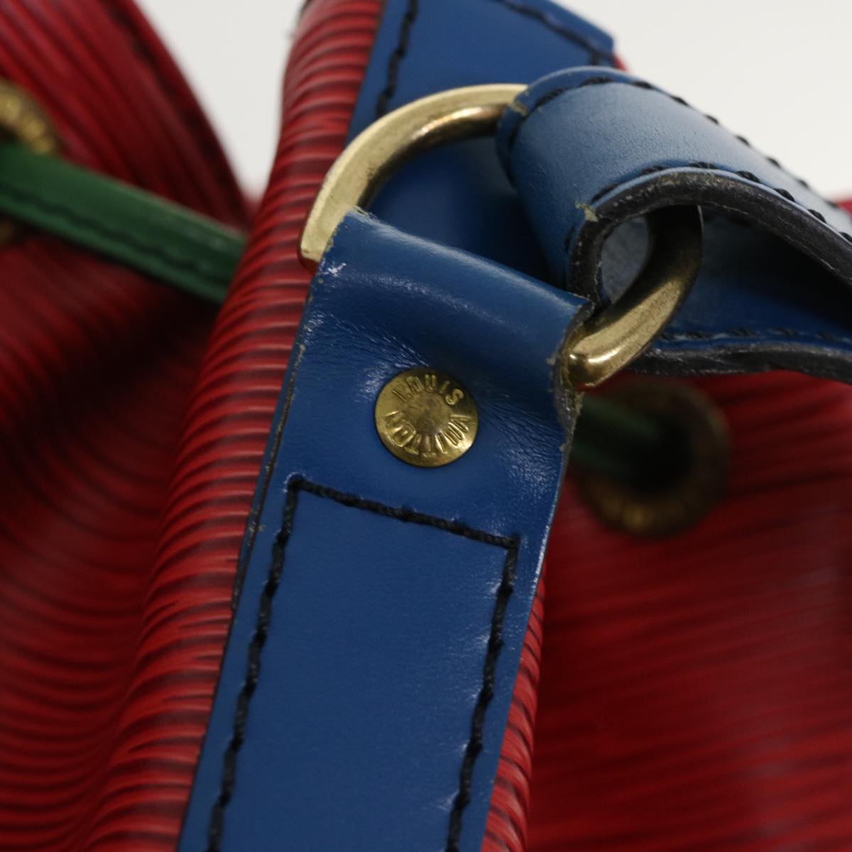 LOUIS VUITTON Epi Toriko color Noe Shoulder Bag Red Blue Green M44084 34330