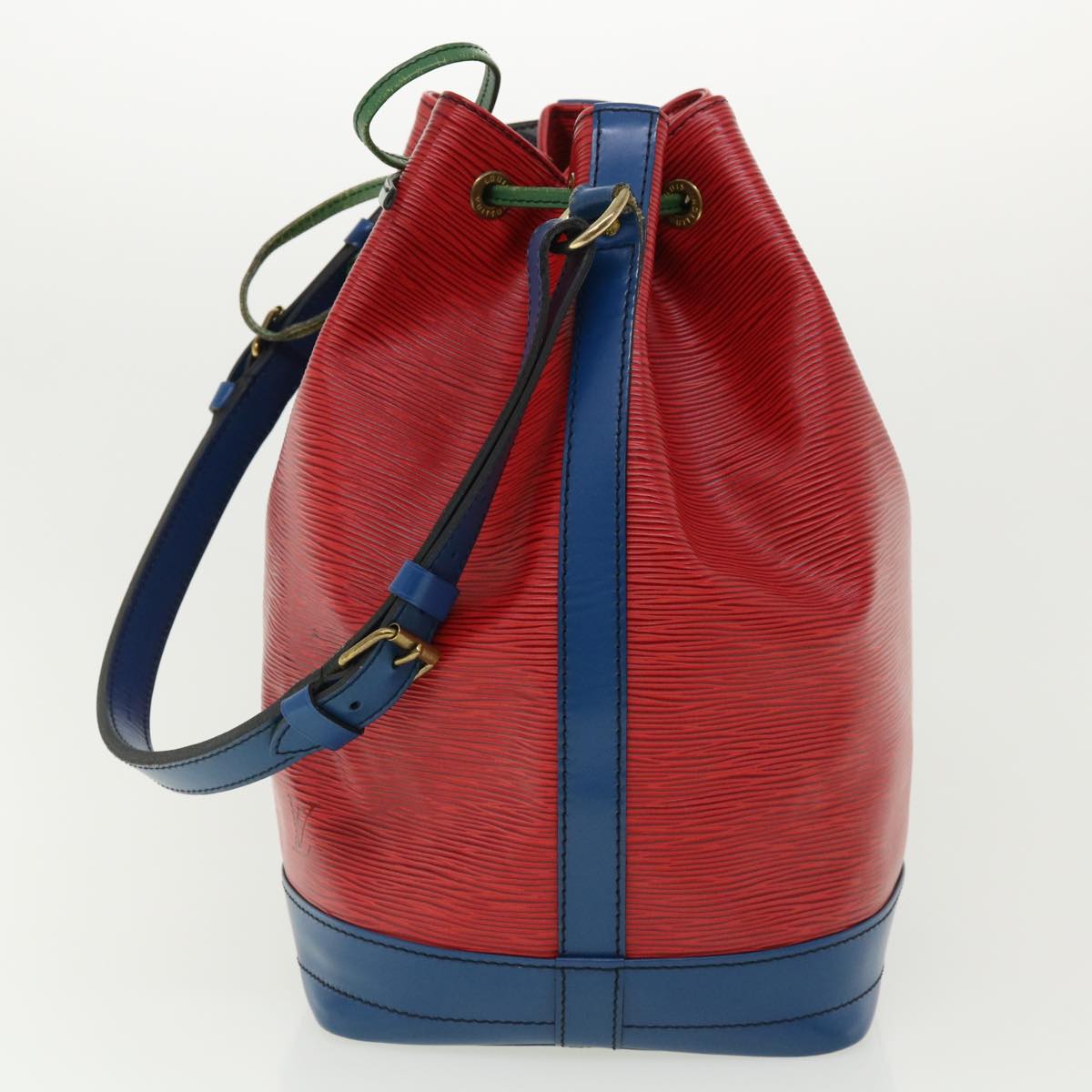 LOUIS VUITTON Epi Toriko color Noe Shoulder Bag Red Blue Green M44084 34330