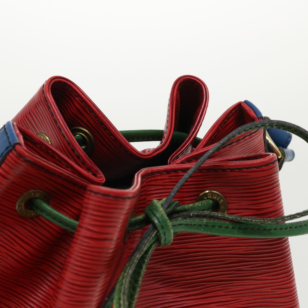LOUIS VUITTON Epi Toriko color Noe Shoulder Bag Red Blue Green M44084 34330