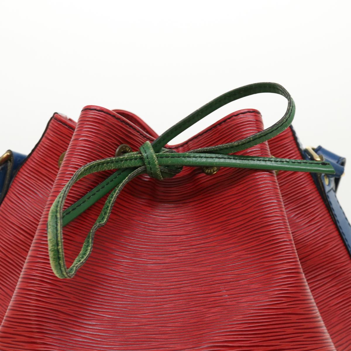 LOUIS VUITTON Epi Toriko color Noe Shoulder Bag Red Blue Green M44084 34330