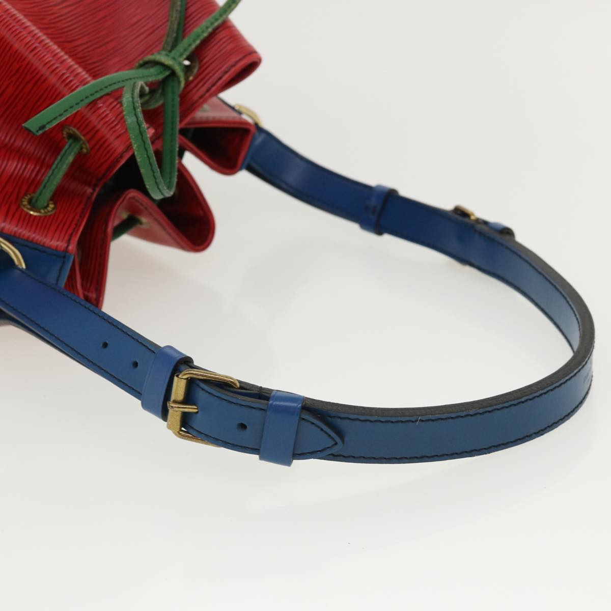 LOUIS VUITTON Epi Toriko color Noe Shoulder Bag Red Blue Green M44084 34330