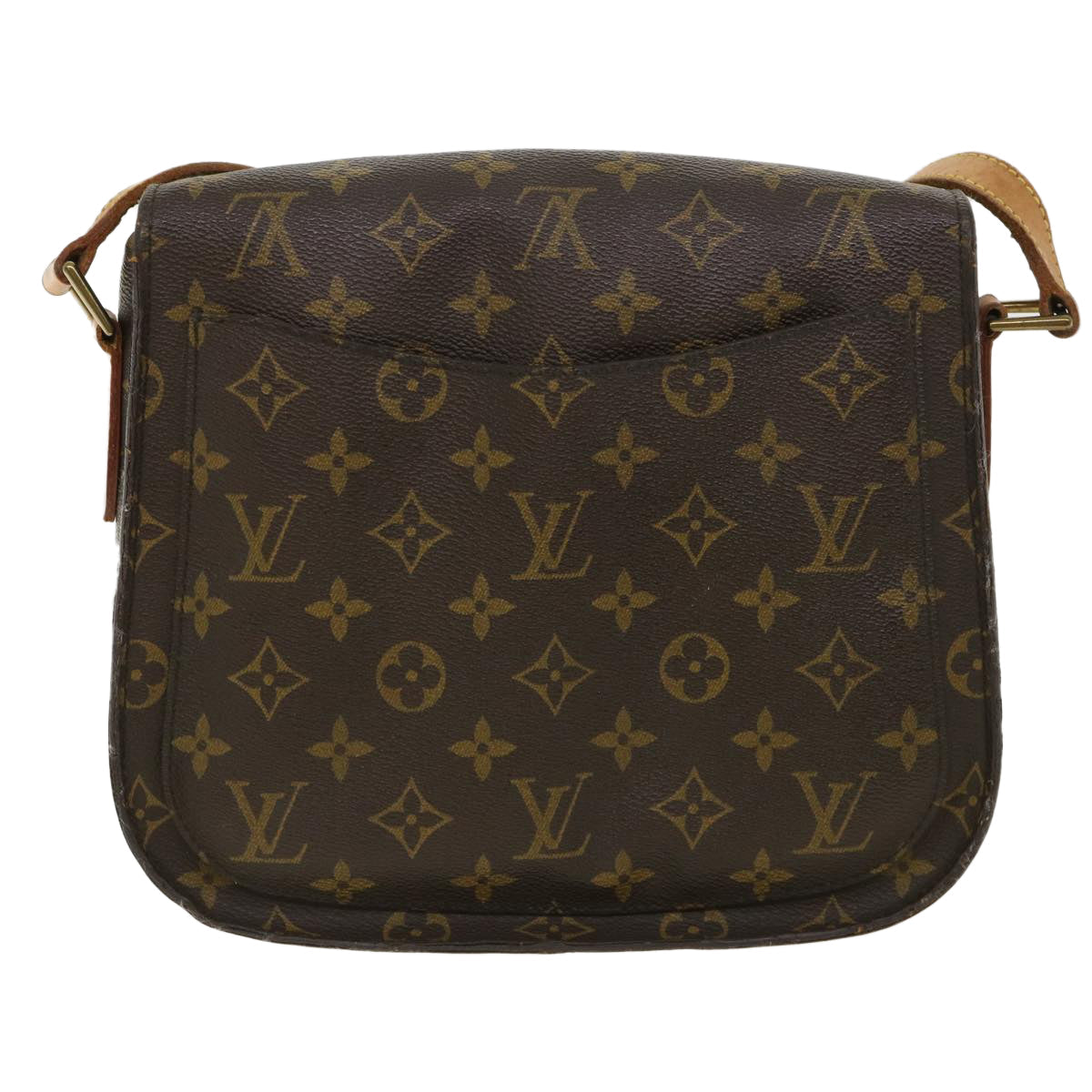 LOUIS VUITTON Monogram Saint Cloud GM Shoulder Bag M51242 LV 34352