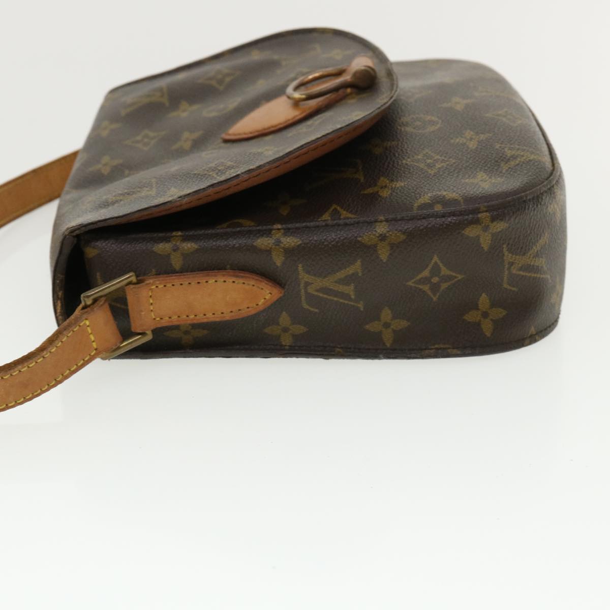 LOUIS VUITTON Monogram Saint Cloud GM Shoulder Bag M51242 LV 34352