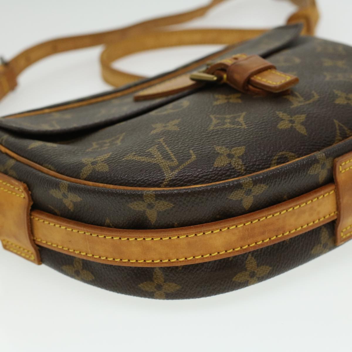 LOUIS VUITTON Monogram Jeune Fille PM Shoulder Bag M51227 LV 34373