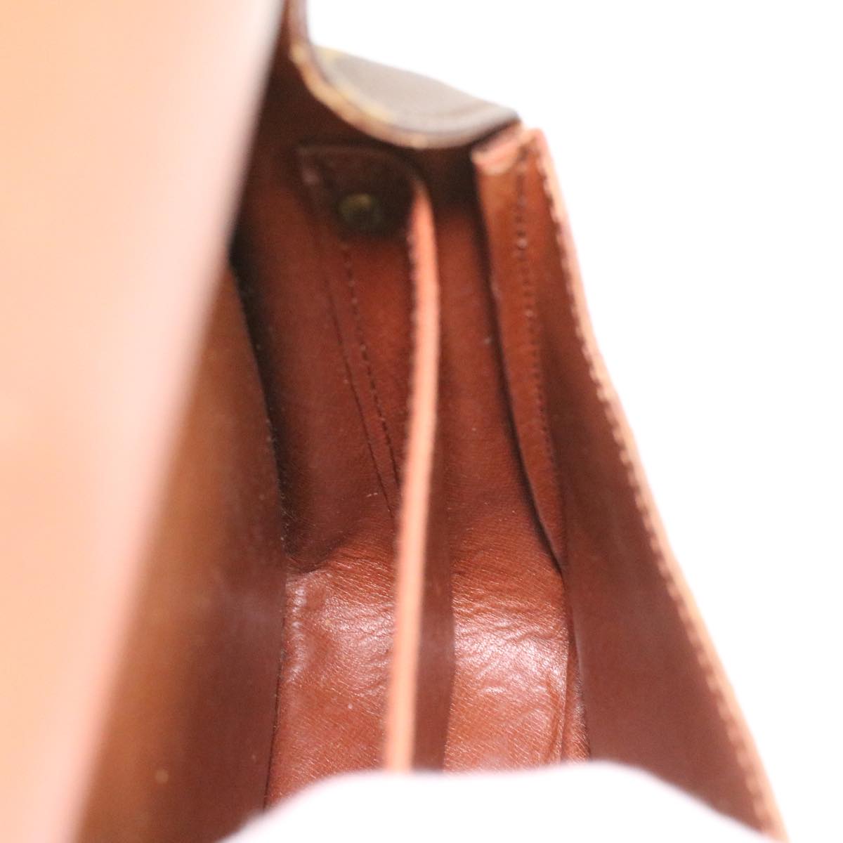 LOUIS VUITTON Monogram Cartouchiere MM Shoulder Bag M51253 LV 34411