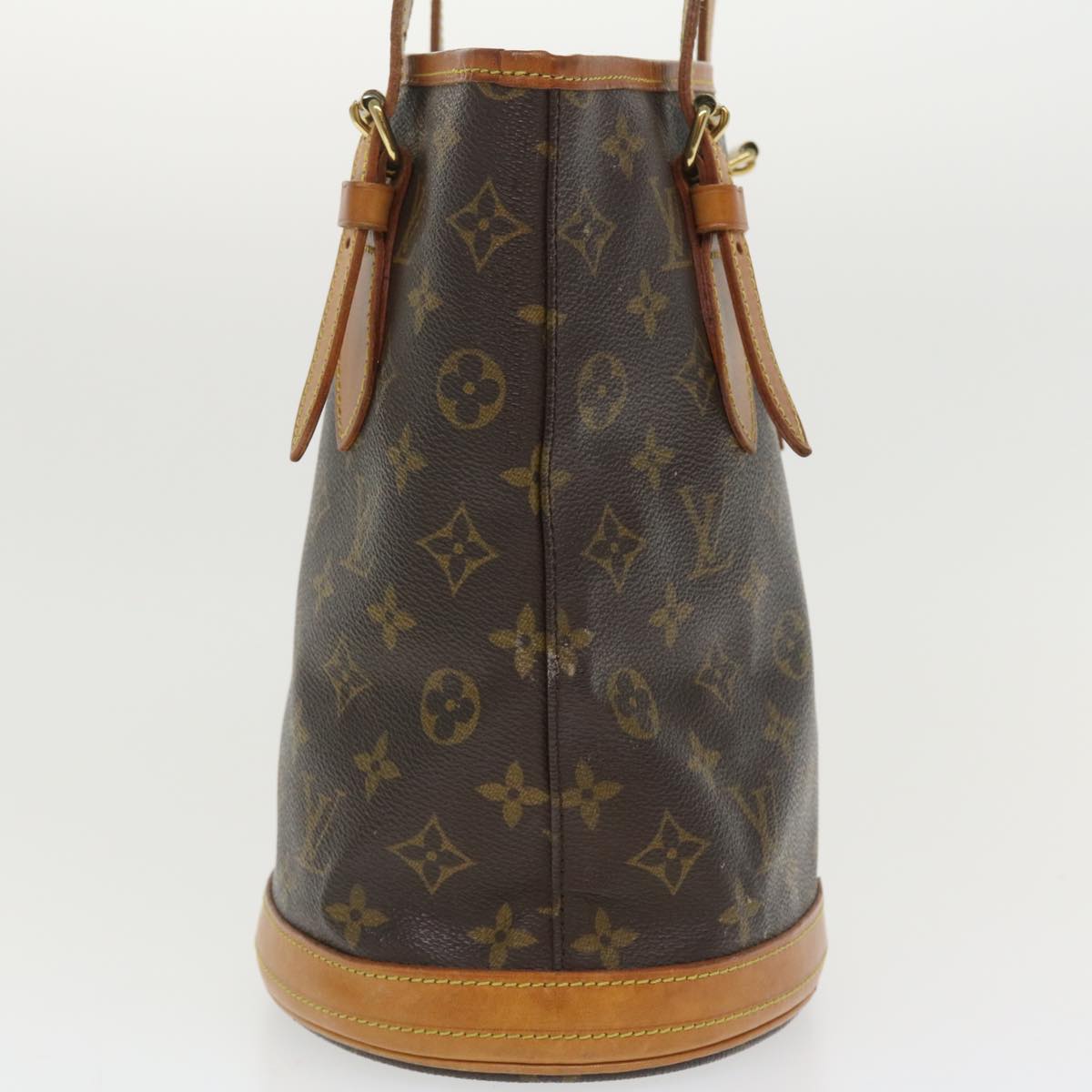 LOUIS VUITTON Monogram Bucket PM Shoulder Bag M42238 LV 34421
