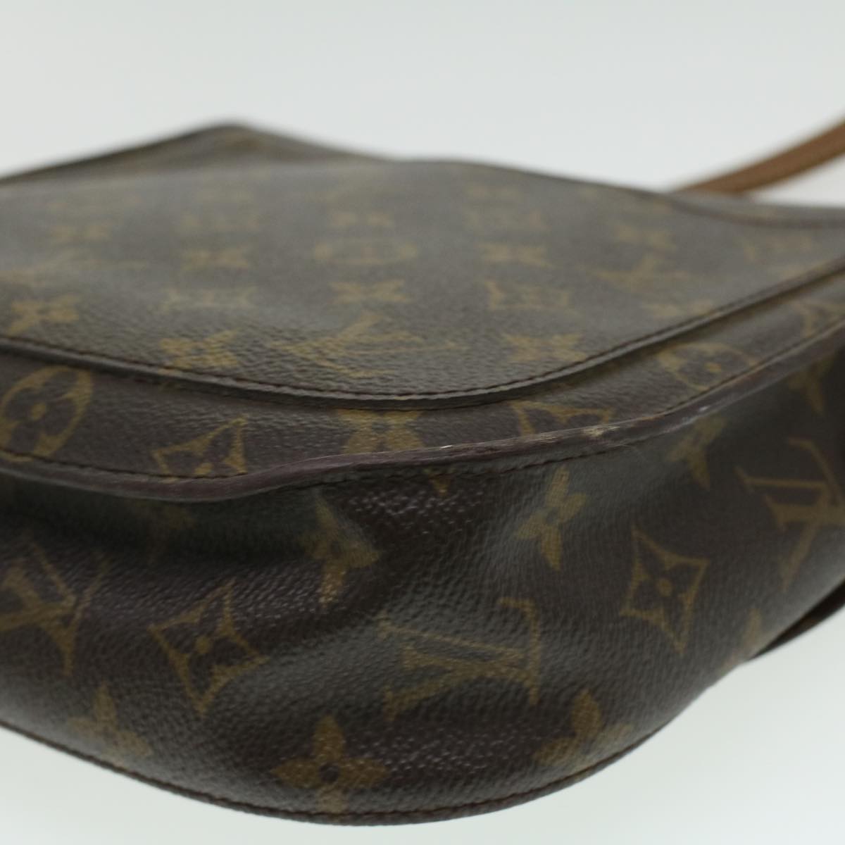 LOUIS VUITTON Monogram Saint Cloud GM Shoulder Bag M51242 LV 34423