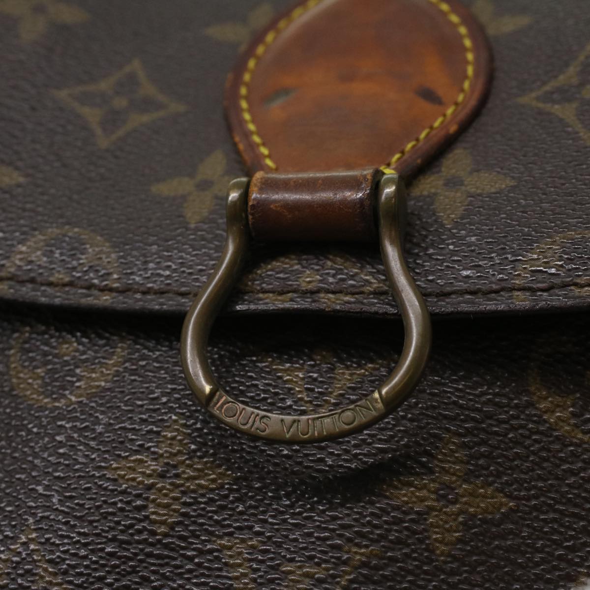 LOUIS VUITTON Monogram Saint Cloud GM Shoulder Bag M51242 LV 34423