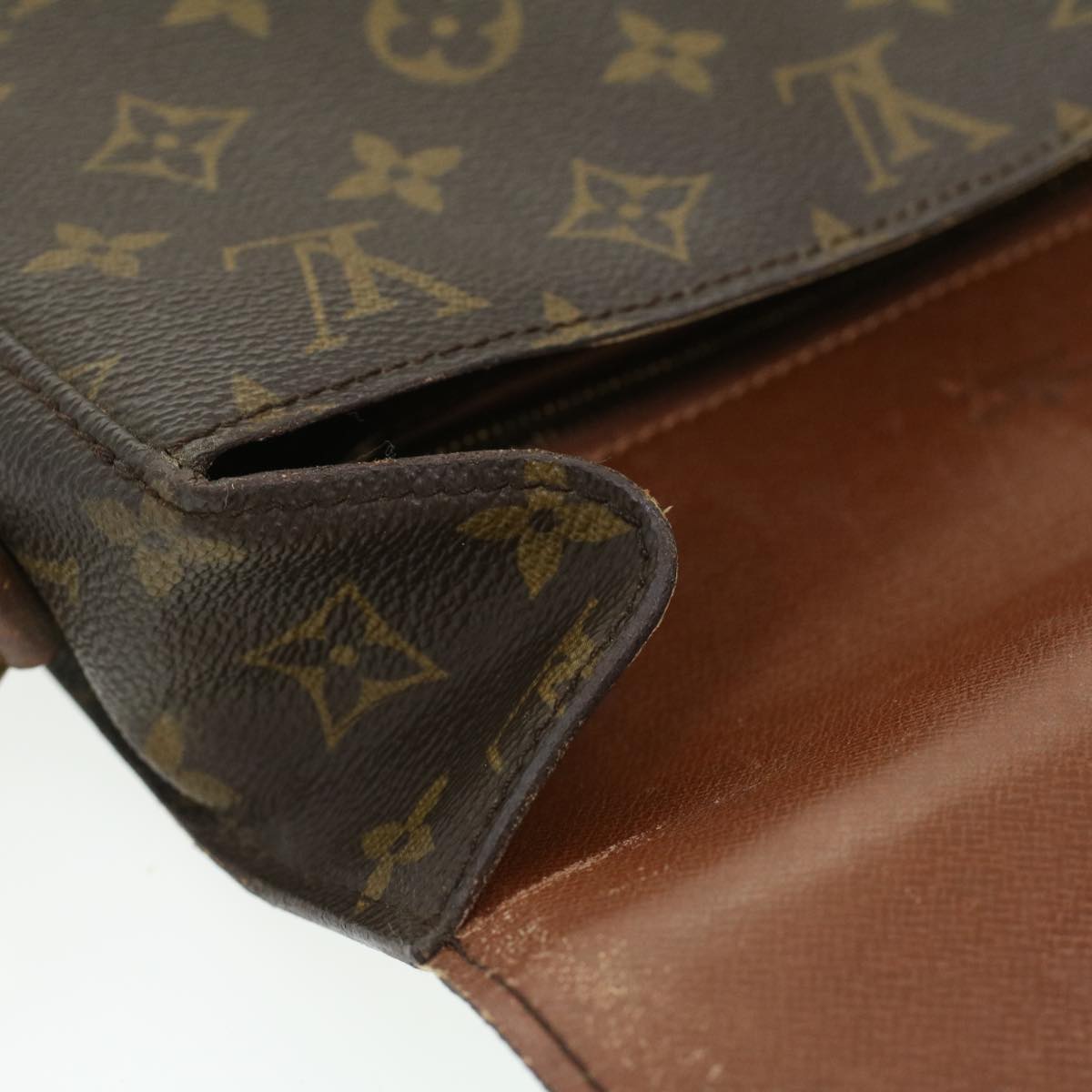LOUIS VUITTON Monogram Saint Cloud GM Shoulder Bag M51242 LV 34423