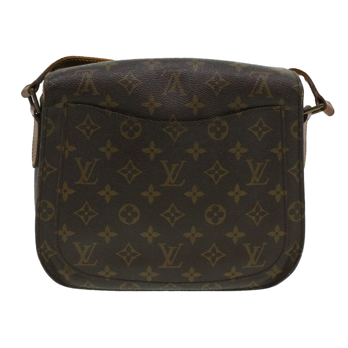 LOUIS VUITTON Monogram Saint Cloud GM Shoulder Bag M51242 LV 34423