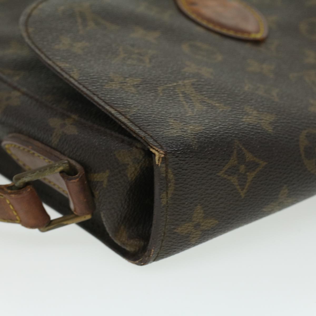 LOUIS VUITTON Monogram Saint Cloud GM Shoulder Bag M51242 LV 34423
