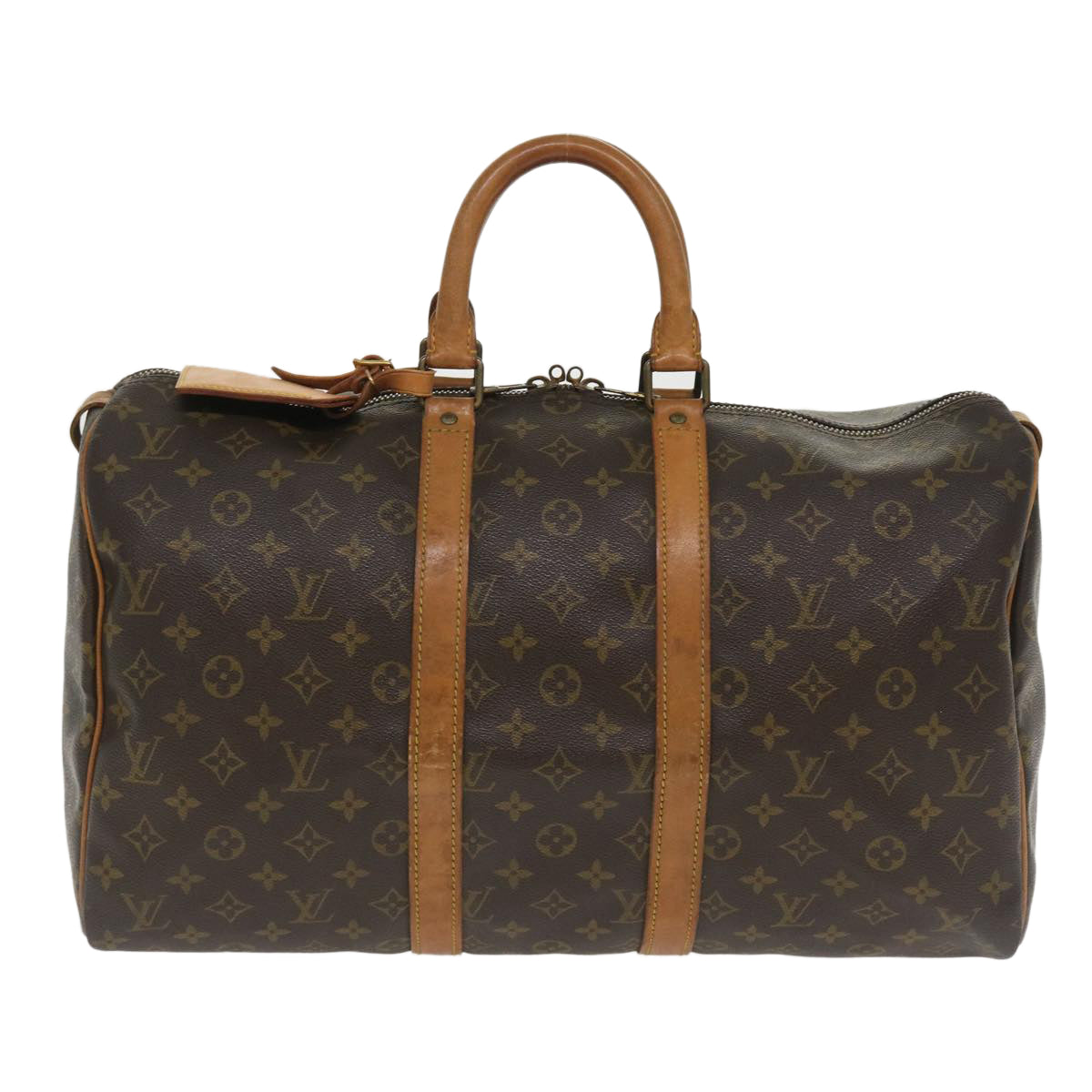 LOUIS VUITTON Monogram Keepall 45 Boston Bag M41428 LV 34424